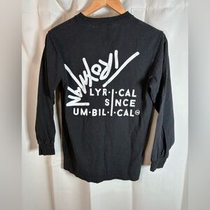 TROYMAN Small‎ S Long Sleeve Shirt Lyrical Since Umbilical Pro Era Joey Bada$$